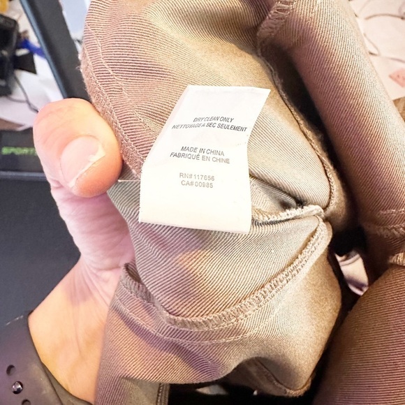 BB‎ Dakota Suede Leather Fringe Pants 3-4 Bootcut - Picture 5 of 6